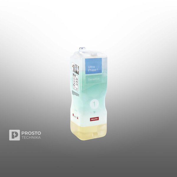 Жидкие моющие средства для стирки Miele UltraPhase Sensitive 1+2, коробка 6 бутылок